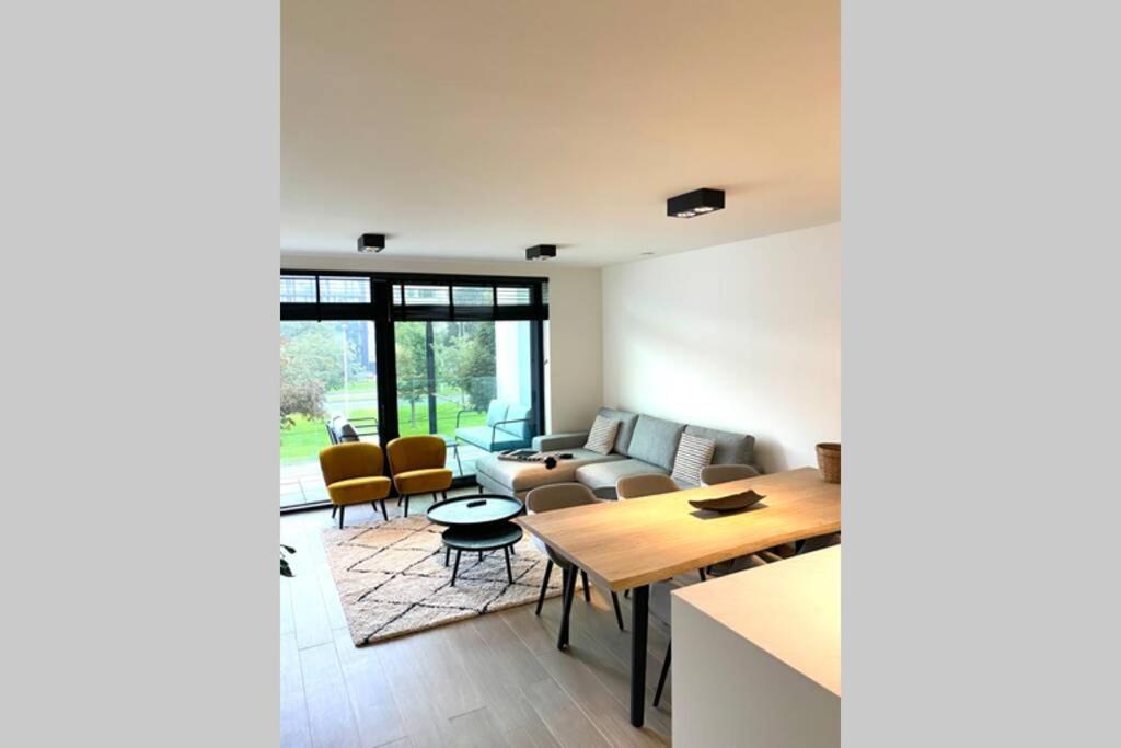 Schitterend Nieuwbouw Appartement In Gent מראה חיצוני תמונה