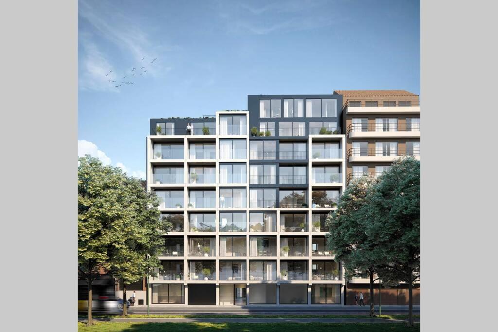 Schitterend Nieuwbouw Appartement In Gent מראה חיצוני תמונה